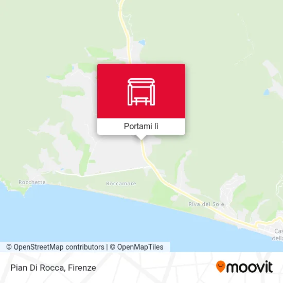Mappa Pian Di Rocca