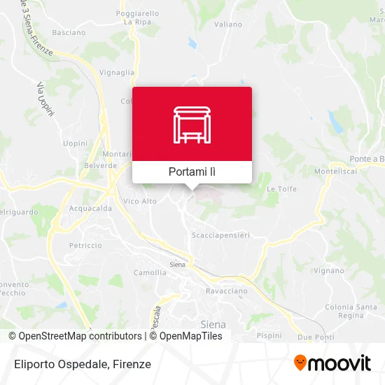 Mappa Eliporto Ospedale