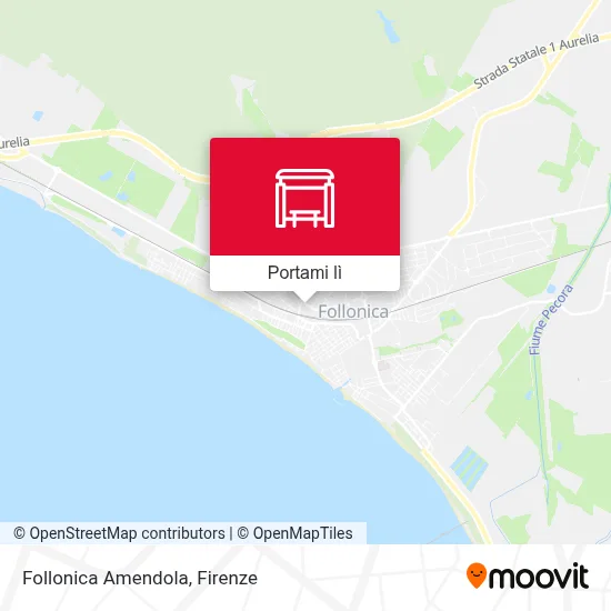 Mappa Follonica Amendola