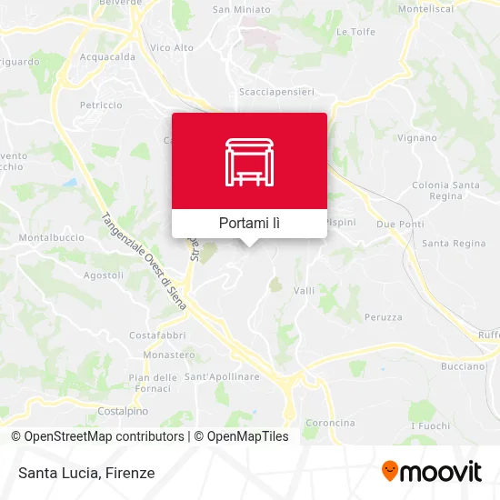Mappa Santa Lucia