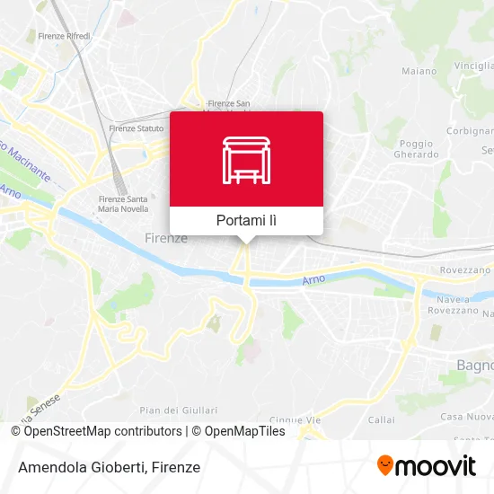 Mappa Amendola Gioberti