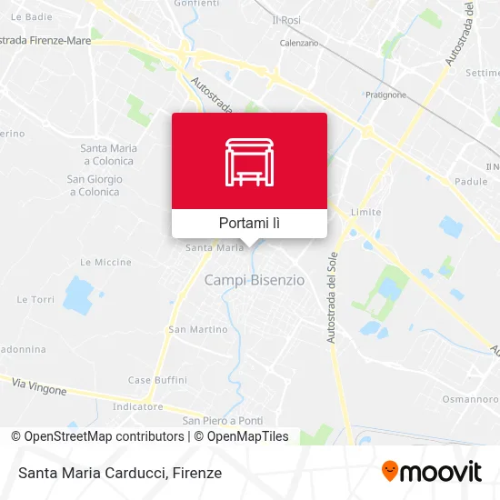 Mappa Santa Maria Carducci