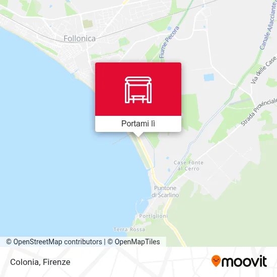 Mappa Colonia