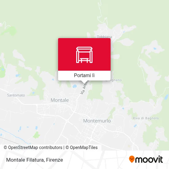 Mappa Montale Filatura