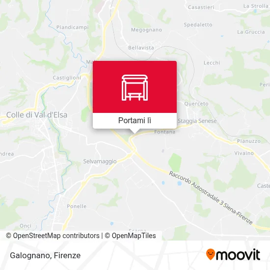 Mappa Galognano