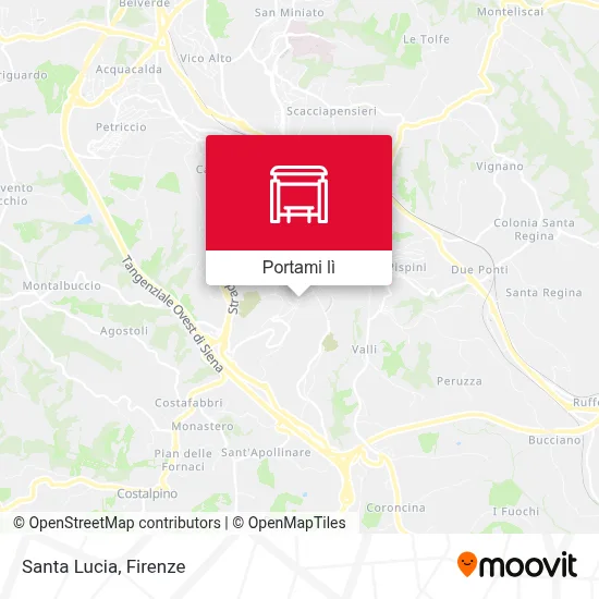 Mappa Santa Lucia