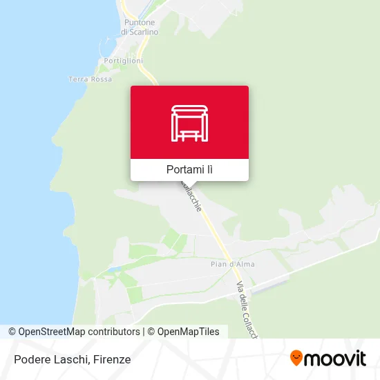 Mappa Podere Laschi