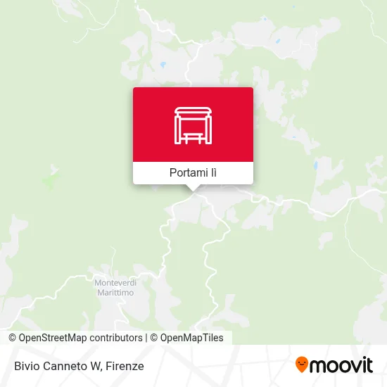 Mappa Bivio Canneto W