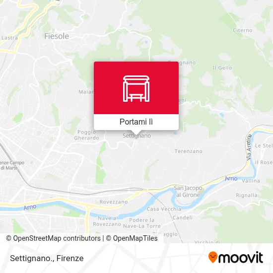 Mappa Settignano.
