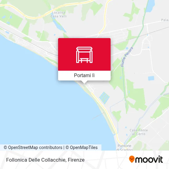 Mappa Follonica Delle Collacchie