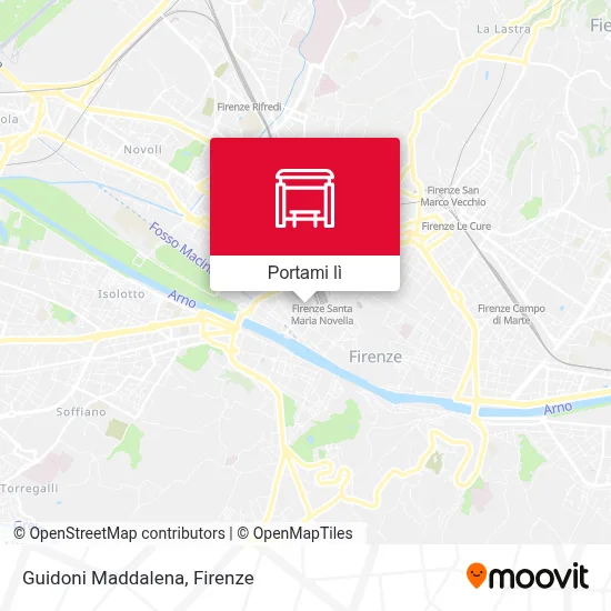 Mappa Guidoni Maddalena