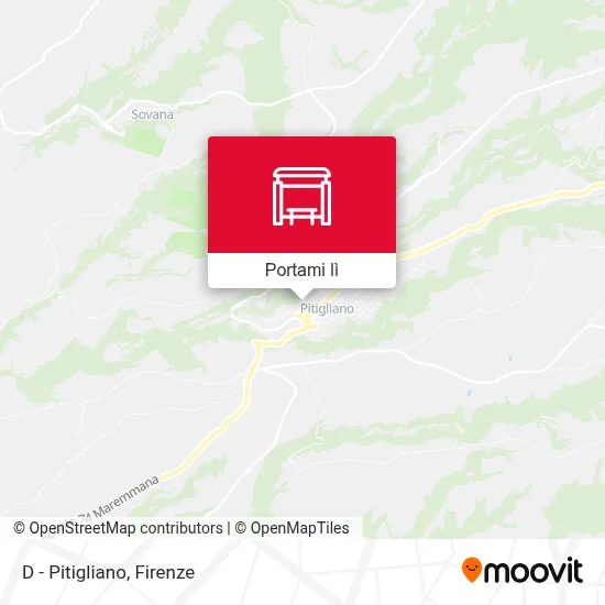 Mappa D - Pitigliano