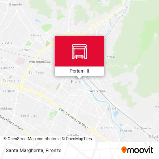 Mappa Santa Margherita