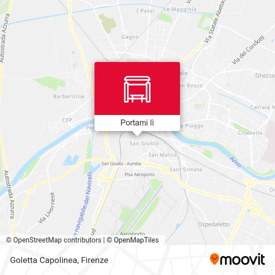Mappa Goletta Capolinea