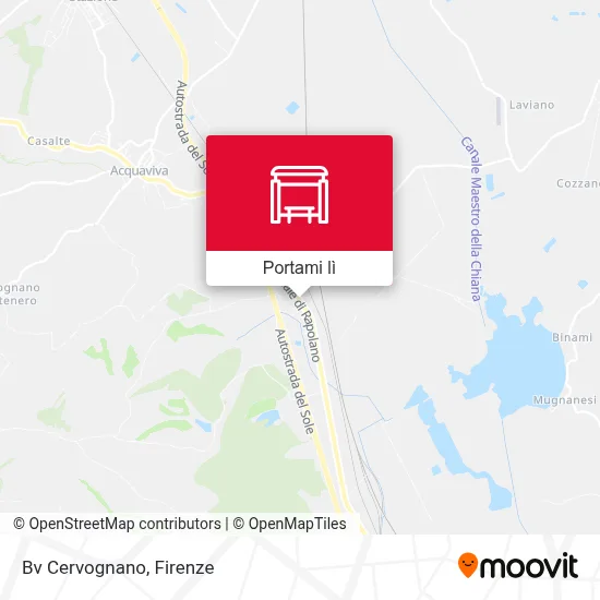 Mappa Bv Cervognano
