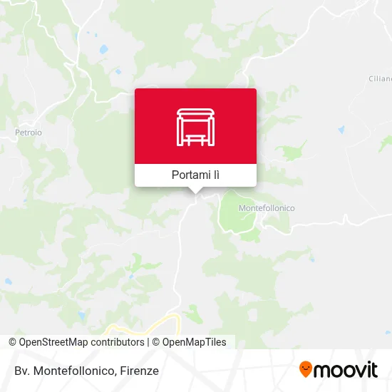 Mappa Bv. Montefollonico
