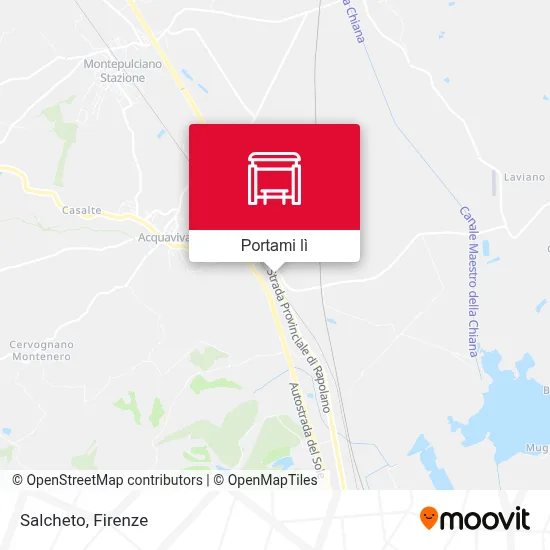Mappa Salcheto