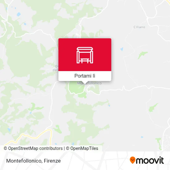 Mappa Montefollonico