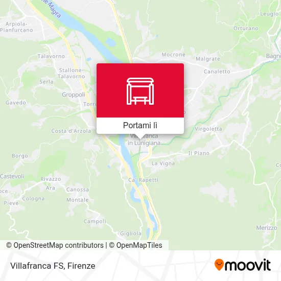 Mappa Villafranca FS