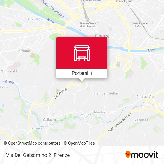 Mappa Via Del Gelsomino 2