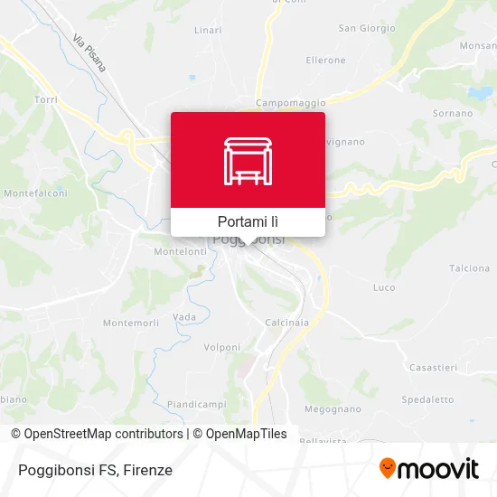 Mappa Poggibonsi FS