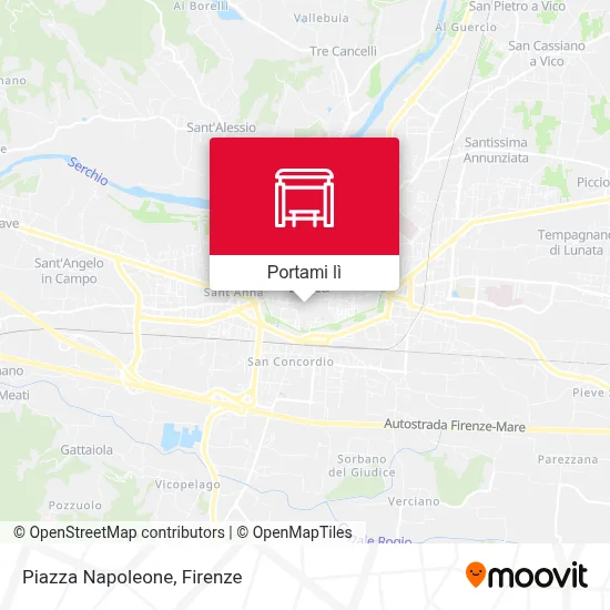Mappa Piazza Napoleone