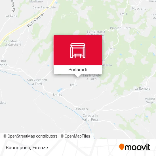 Mappa Buonriposo