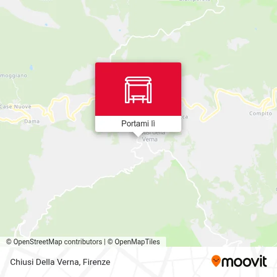 Mappa Chiusi Della Verna