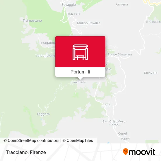 Mappa Tracciano