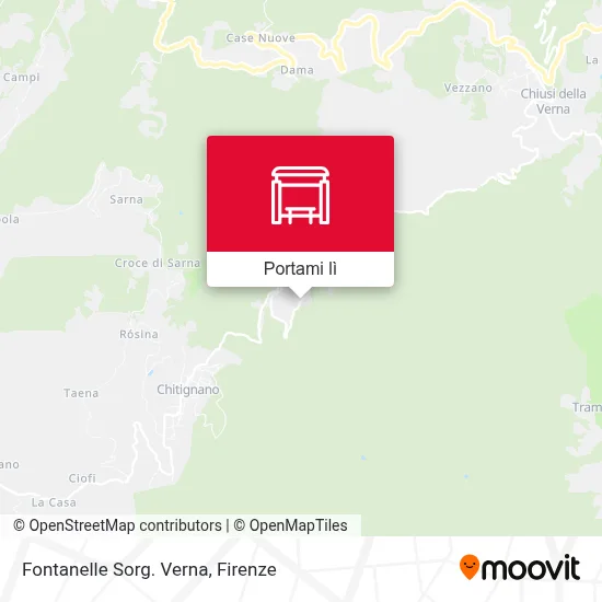 Mappa Fontanelle Sorg. Verna