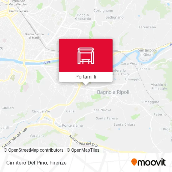 Mappa Cimitero Del Pino