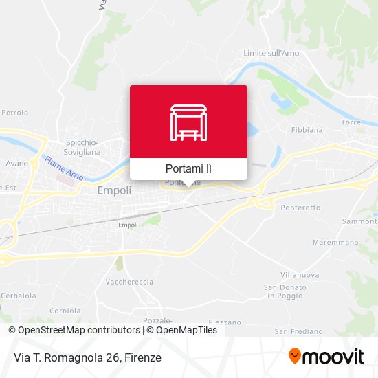 Mappa Via T. Romagnola 26