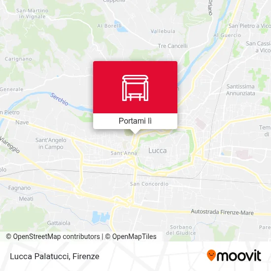Mappa Lucca Palatucci