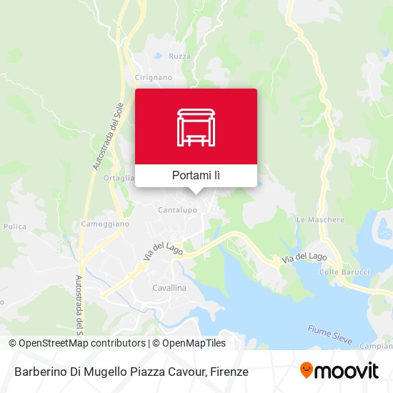 Mappa Barberino Di Mugello Piazza Cavour