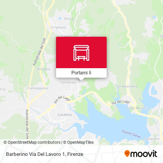 Mappa Barberino Via Del Lavoro 1