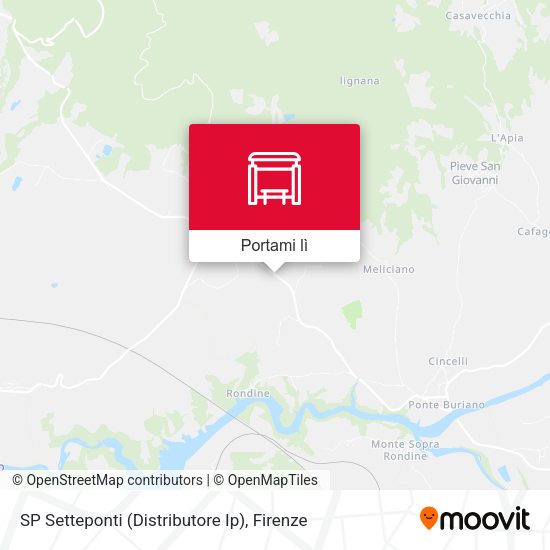 Mappa SP Setteponti (Distributore Ip)