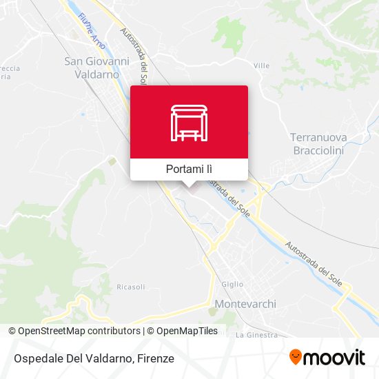 Mappa Ospedale Del Valdarno