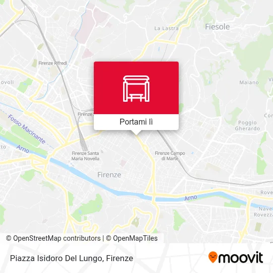 Mappa Piazza Isidoro Del Lungo