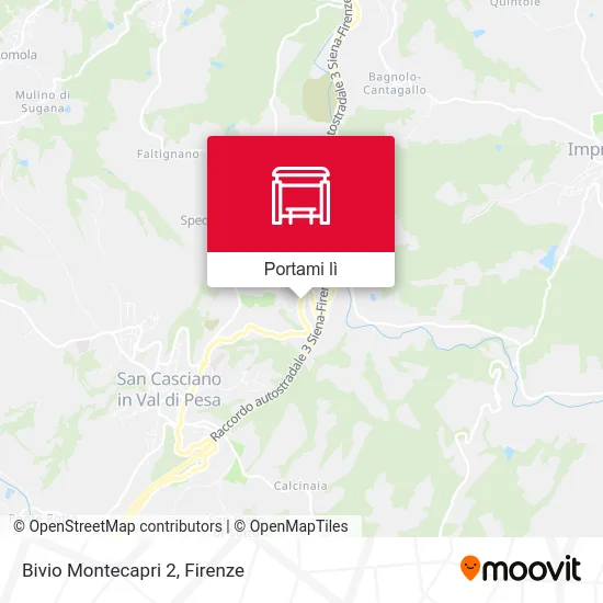 Mappa Bivio Montecapri 2