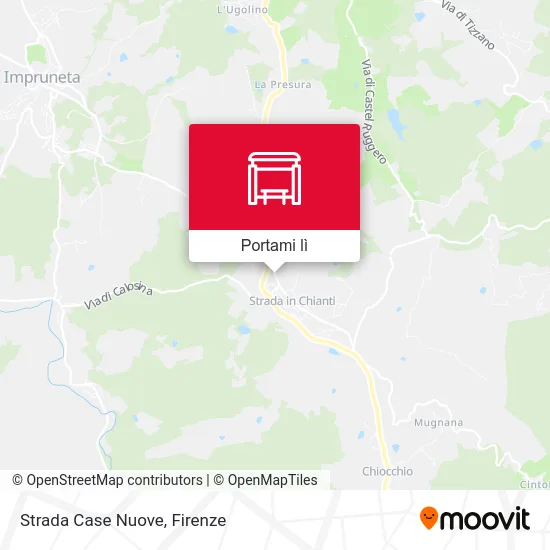 Mappa Strada Case Nuove