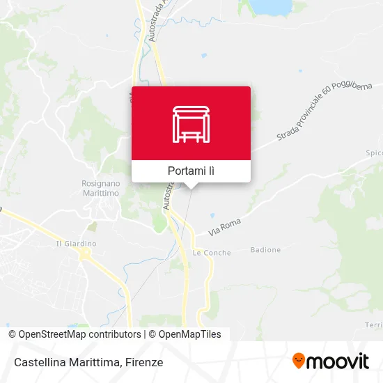 Mappa Castellina Marittima
