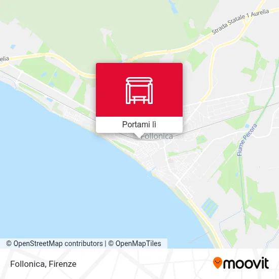Mappa Follonica