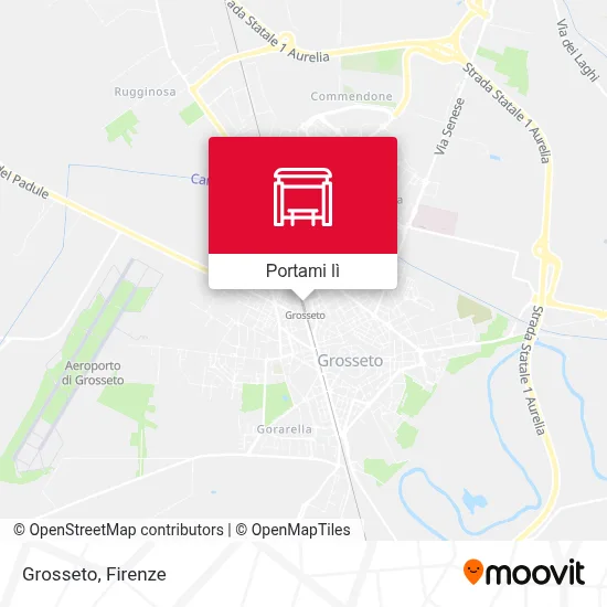 Mappa Grosseto