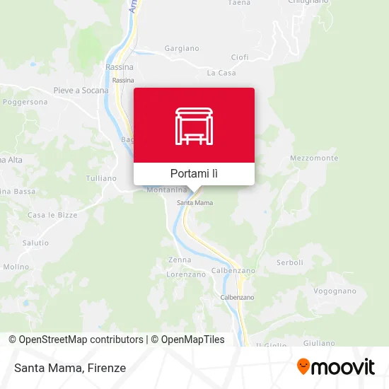 Mappa Santa Mama