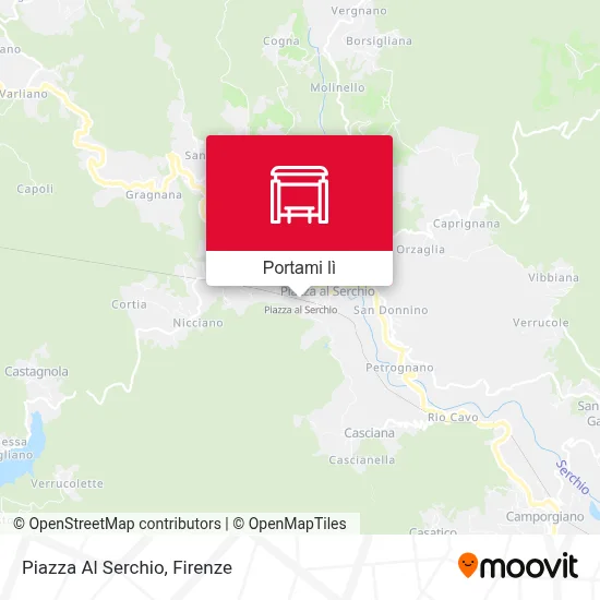 Mappa Piazza Al Serchio