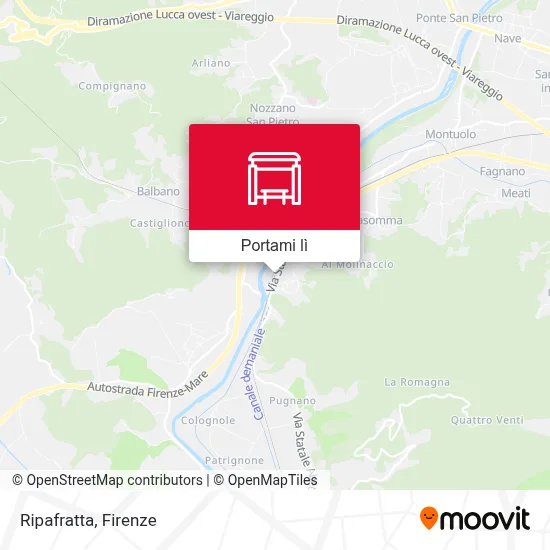 Mappa Ripafratta