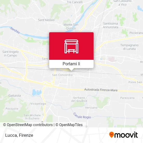 Mappa Lucca