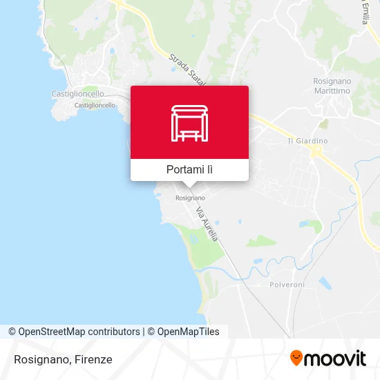 Mappa Rosignano