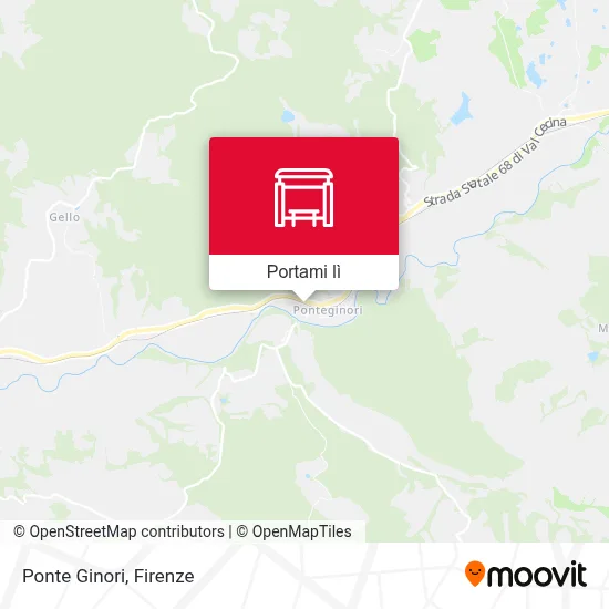 Mappa Ponte Ginori