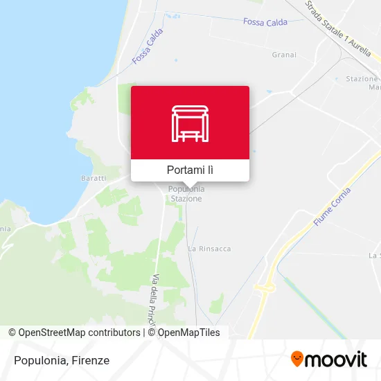 Mappa Populonia
